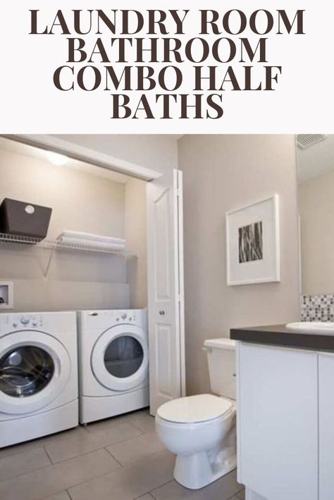 Half Bath Laundry Room Combo, Small Bathroom Laundry Combo, Bath Laundry Combo, Bathroom And Laundry Room Combo, Bathroom Laundry Room Combo, Laundry Room Combo, Laundry Combo, Laundry Room Bathroom Combo, Laundry Bathroom Combo