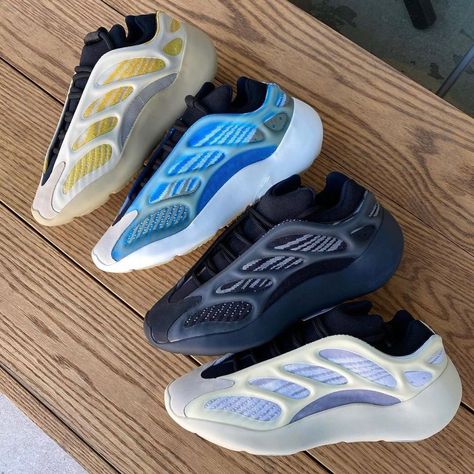 ATATF on Instagram: “Which is the best colorway in the Adidas 700 V3? (Via @bannedla)” Adidas 700 V3, Adidas Yeezy 700 V3 Outfit, Yezzy Shoes 700 V3 Outfit, Yeezy V3 700, Yeezy 700 V3 Outfit, Yeezy V3, Zapatillas Nike Basketball, Adidas Yeezy 700 V3, Bape Sneakers