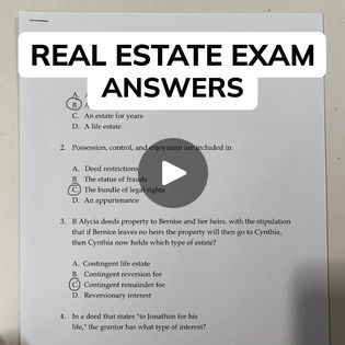 21K views · 569 reactions | Pass Your Real Estate Exam on the 1st try! 💪 | Ace Your Real Estate Exam on the First Try! 🎉 Get our app with 2,100+ expert questions, detailed explanations, and personalized study plans. Ready to... | By Best Exam Prep | Facebook Real Estate Exam, Exam Answer, Study Plans, Exam Prep, Study Plan, The One, The First, Real Estate, The 100