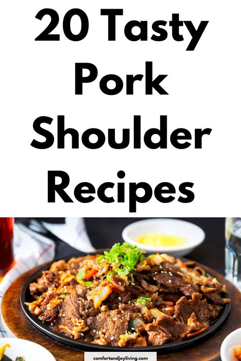 20 Tasty Pork Shoulder Recipes Picnic Shoulder Recipes, Pork Picnic Shoulder Recipes, Pork Picnic, Pork Shoulder Recipes, Cheese Stuffed Chicken Breast, Cheese Stuffed Chicken, Pineapple Recipes, Pork Shoulder, Weekly Meal Planner