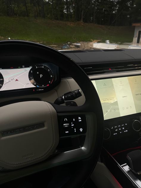 Range Rover Steering Wheel, Range Rover Sv, Dream Cars Range Rovers, Best Nature Images, Mood Instagram, Car Goals, Luxe Life, Range Rover Evoque, Big Car