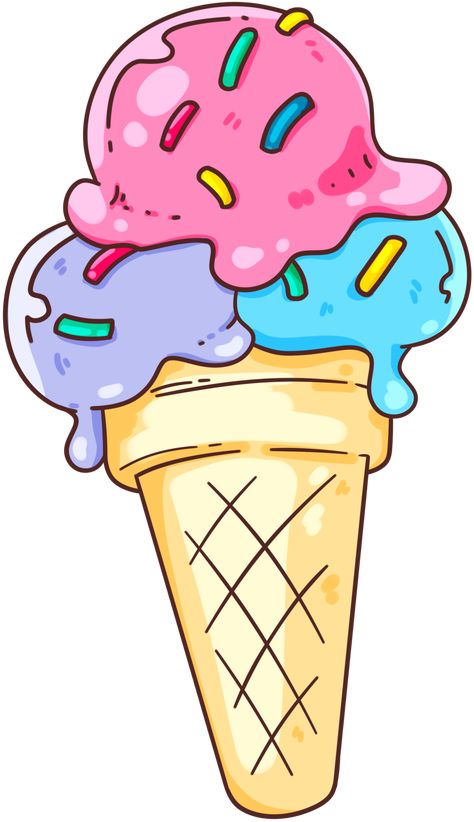 Ice Cream Cartoon Drawing, Ice Cream Cartoon Images, Plastic Container Crafts, Candy Cartoon, Sweets Clipart, Teaching Clipart, Cartoon Ice Cream, Ice Cream Cartoon, Ice Cream Wallpaper