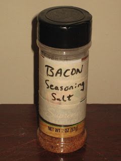 Seasoning Salt Recipe, Bacon Seasoning, Bacon Salt, Homemade Spice Mix, Popcorn Seasoning, Spice Mix Recipes, Flavored Salts, Vegan Bacon, Dry Mixes