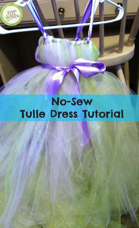 Tulle Dress Diy, Tulle Ideas, Tulle Projects, Gifts Kids Can Make, Diy Tutu Dress, Diy Tulle, Diy Tutu, Tulle Dresses, Dress Tutorial