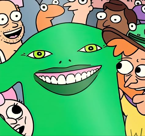 Mr Frog, Friends Moments, Friends Art, Goofy Pictures, The Bug, That Smile, Silly Images, Scott Pilgrim, Adult Swim