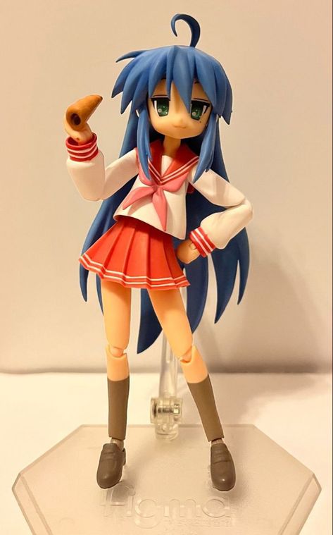 Lucky Star Figurine, Y2k Figures, Lucky Star Figures, Lucky Star Izumi, Cutecore Figures, Figma Figures, Konata Izumi, Lucy Star, Figure Reference