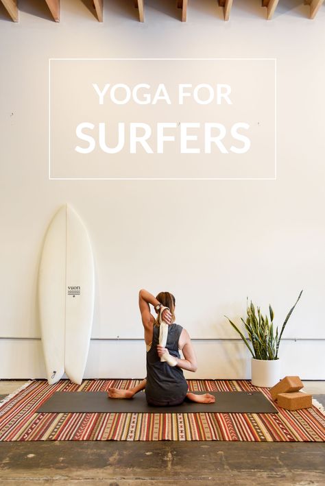 This is great for surfers who struggle with back pain or stitches like myself. Surf Workout, Surfer Workout, Surf Training, Surfing Workout, Surfing Lifestyle, Surfing Tips, Mavericks Surfing, Style Surf, Sup Yoga