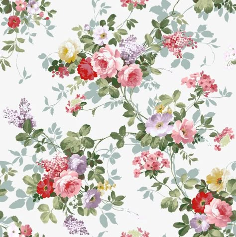 Water Transfer Paper, Patten Design, Rosé Back, Watercolor Flowers Pattern, Rosé Png, Vintage Flowers Wallpaper, All Over Design, Floral Clipart, Flowers Pattern