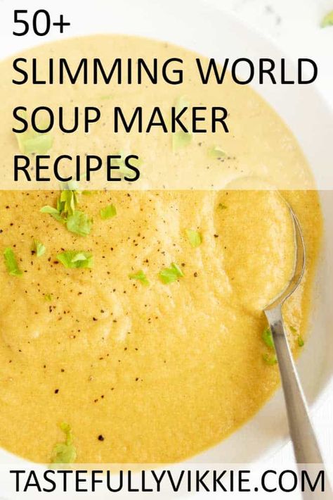 My Top 10 Most Popular Soup Maker Recipes - Tastefully Vikkie Slimmers World Recipes, Soup Maker Recipes, Homemade Soup Recipe, Soup Maker, Resep Diet, Easy Soups, Homemade Soup, Healthy Soup Recipes, World Recipes