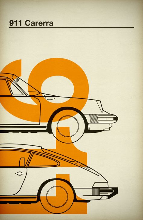 Fast Times: A Collection of Vintage Inspired Automotive Posters Cristiana Couceiro, Porsche Car, Car Automotive, Auto Poster, Racing Posters, Monster Jam, Car Graphics, Car Illustration, Industrial Vintage