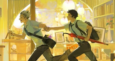 Landscape Fanart, Bokuto Akaashi, Akaashi Keiji, Haikyuu 3, Haikyuu Ships, Haikyuu Manga, Haikyuu Characters, Haikyuu Fanart, 판타지 아트