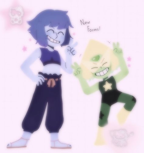 Amo 😻 lapiz x peridot Peridot Icon, Lapis X Peridot, Steven Universe Lapidot, Steven Universe Lapis, Lapis And Peridot, Peridot Steven Universe, V Cute, Love Drawings, Steven Universe