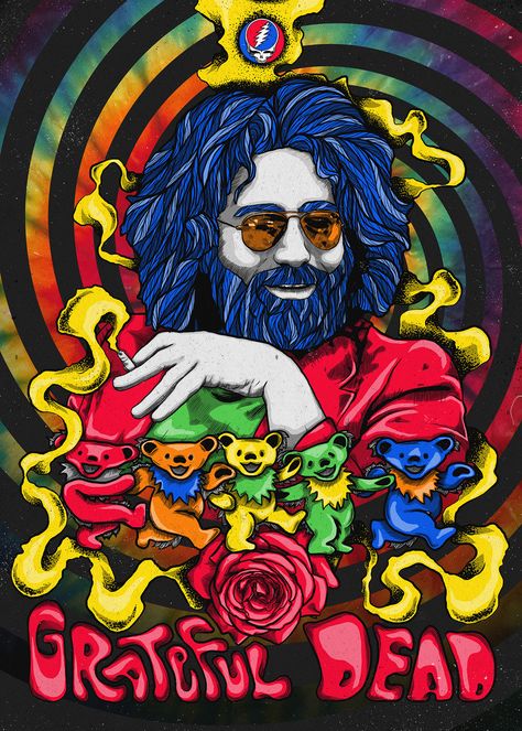 Grateful Dead Wallpaper, Shakedown Street, Stay Grateful, Grateful Dead Skull, Grateful Deadhead, Grateful Dead Poster, Grateful Dead Bears, Dead And Company, Jerry Garcia