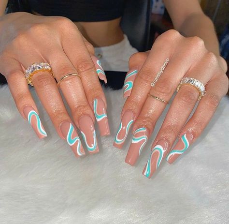 Drip Nails, Edgy Nails, Simple Acrylic Nails, Long Acrylic Nails Coffin, Long Square Acrylic Nails, Bling Acrylic Nails, Square Acrylic Nails, Fire Nails, Dream Nails