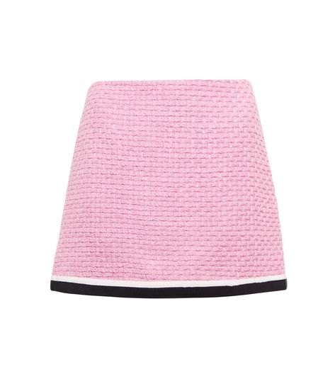 Miu Miu Dress, Bridal Bag, Pink Tweed, Line Branding, Wool Berets, Round Logo, Satin Midi Skirt, Wool Vest, Evening Shoes