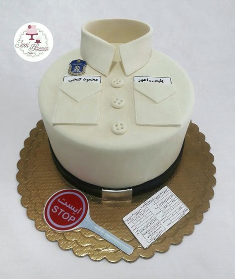 Police man cake Police Man Cake, Police Man, Man Cake, Cakes For Men, Birthday Cake, Cake, Birthday