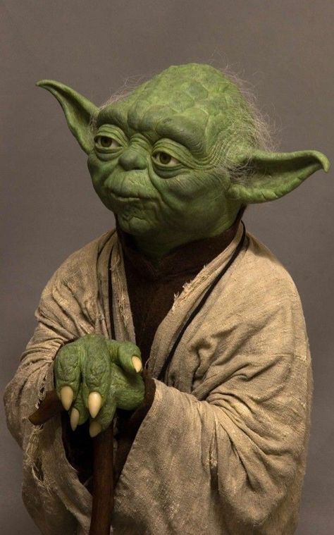 Jedi Grand Master, Animated Smiley Faces, Star Wars The Empire, Yoda Star Wars, Master Yoda, Life Size Statues, Empire Strikes Back, Arte Dc Comics, Star Wars Film