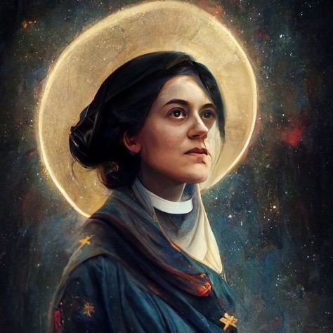 Saint Edith Stein, St Edith Stein, Edith Stein, Saint Therese, Saint Teresa, St Therese, Pray For Us, Faith Inspiration, Sacred Art