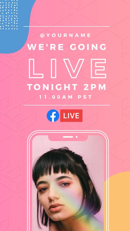 Create Instagram Stories & IGTV Covers with Customizable Templates - Easil - Easil Instagram Story Event Promotion, Live Ig Poster, Instagram Live Design, Instagram Live Poster Design, Live Poster Design, Story Design Ideas, Graphic Social Media, Instagram Story Design, Print Marketing