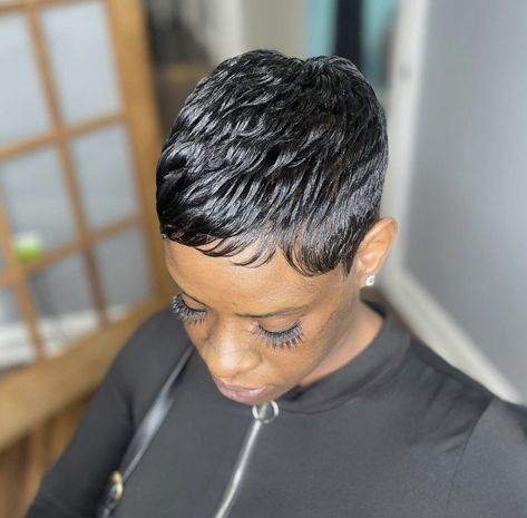 Wigs For Black Women Short, Short Pixie Cut Wigs, Short Black Haircuts, Short Relaxed Hairstyles, Women Pixie Cut, Short Pixie Wigs, Pixie Cut Wigs, Black Women Short Hairstyles, Black Hair Short Cuts