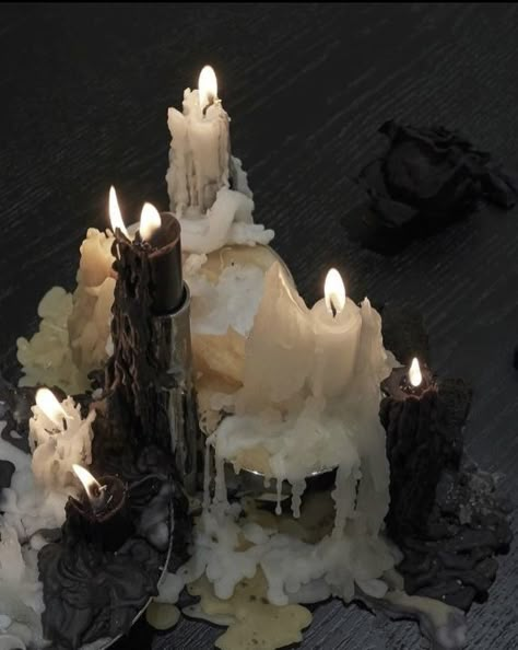 Drippy Candles, Dripping Candles, Candle Aesthetic, Space Pictures, Showroom Design, One Fine Day, Guangzhou China, Retail Interior, Melting Candles