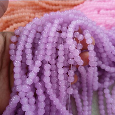 Pastel Glass Beads 6mm - Rs. 65 per string of 140 beads . Free Shipping over Rs. 599 anywhere in India . Place your Order directly on www.craftgully.com or WA us at 7709144894 or DM us here :) #glassbeads #jewellerymaking #craftsupplies #beads #craftsuppliesindia #jewellerymakingwithCraftGully Place Your Order, Glass Beads, Jewelry Making, Pastel, India, Craft Supplies, Beads, Free Shipping, Glass