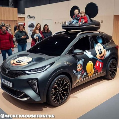 Mickey Mouse Car