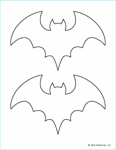 Bat Silhouette Craft, Halloween Art Templates, Halloween Decoration Ideas For School, Bat Cutouts Halloween, Paper Bat Template Free Printable, Small Bat Template Free Printable, Bat Images Free Printable, Bat Free Printable, Bat Shape Template