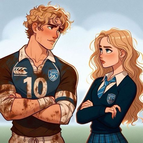 Lizzie e Hughie Romance Book Fanart, Uglies Fan Art, Gibsie And Claire Fanart, Lizzie And Hughie, Book Couple Fanart, Cute Movie Outfits, Binding 13 Fan Art, Boys Of Tommen Fanart, Spicy Fanart