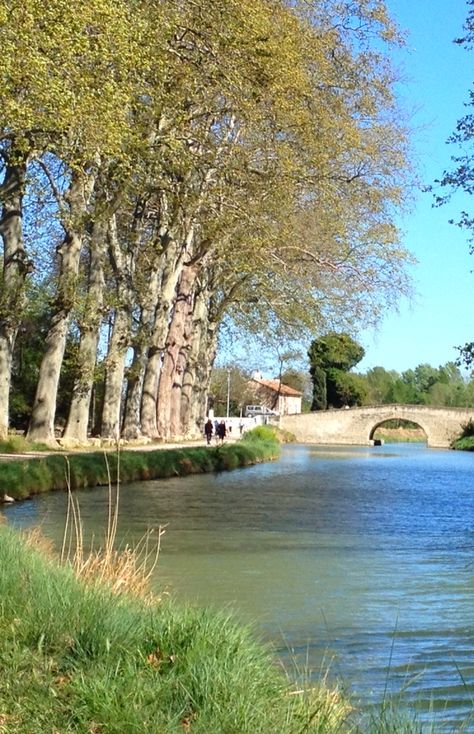 Retour du voyage de reconnaissance du Canal du Midi à Vélo par Anne-Marie et Jean-Claude Canal Du Midi, Anne Marie, House Styles, Water