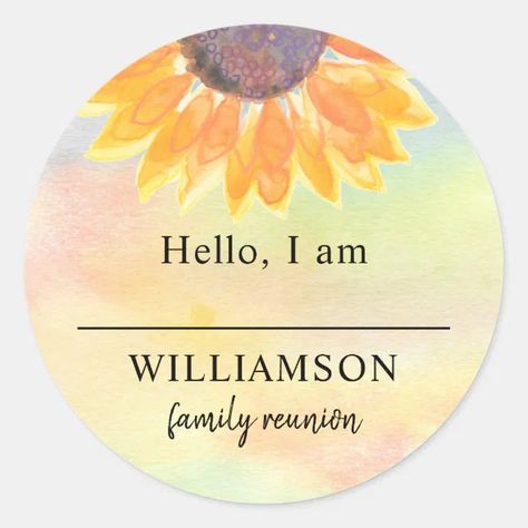 Family Reunion Name Tag | Zazzle Reunion Name Tags, Family Reunions, Name Tag, Name Tags, Family Reunion, Created By, Tags, Stars