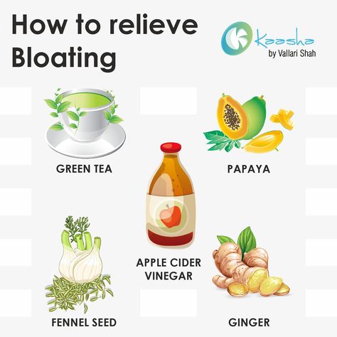 A number of factors can cause bloating. The main reason is the buildup of intestinal gas. There are few home remedies that can help in reducing bloating effectively and within a short span of time. Here are a few of them. *Ginger Helps in relieving all gastrointestinal issues. *Papaya helps to reduce bloating *Green Tea Serves as a natural diuretic *Fennel seeds works as a antispasmodic agent in digestive tract *Apple Cider Vinegar helps in reducing gas and bloating #kaashabyvallarishah #vallari Natural Diuretic, Reduce Gas, Digestive Tract, Creating A Newsletter, Healing Food, Fennel Seeds, Cider Vinegar, Apple Cider Vinegar, Fennel