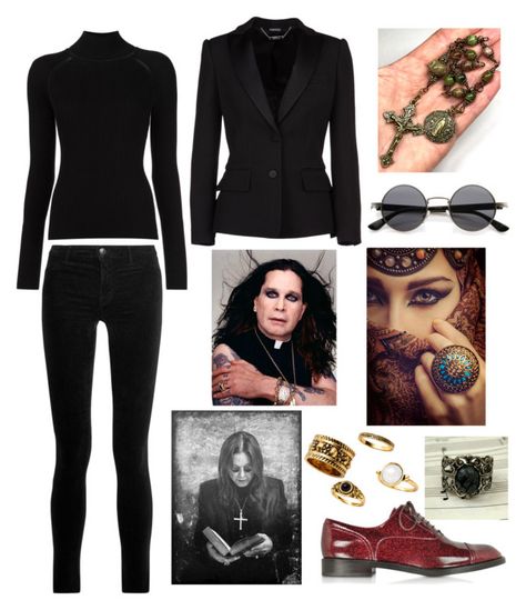 "Ozzy Osbourne Inspired Outfit" by hellenrose7292 on Polyvore featuring ZeroUV, Misha Nonoo, J Brand, Alexander McQueen and Marc Jacobs Misha Nonoo, Rock Outfits, Ozzy Osbourne, J Brand, Costumes For Women, Marc Jacobs, Alexander Mcqueen, Halloween Costumes, Alexander