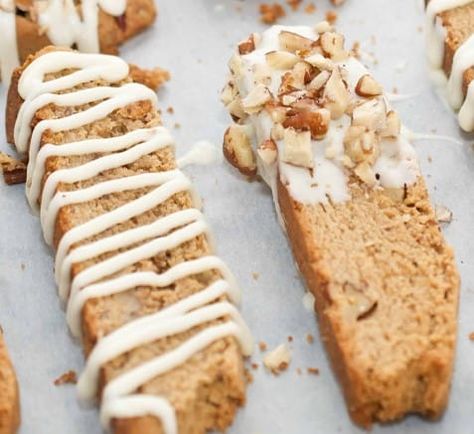 Maple Pecan Biscotti Maple Biscotti, Maple Biscuits, Pecan Biscotti Recipe, Pecan Biscotti, Best Biscotti Recipe, Catering Appetizers, Easy Biscotti, Easy Biscotti Recipe, Fall Decorations Ideas