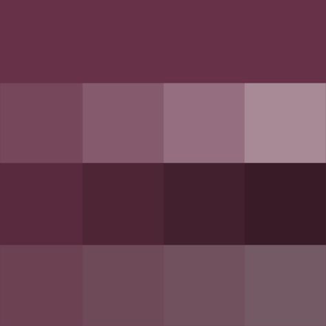 #Old #Mauve shades (Hue) ( pure color ) with Tints (hue + white), Shades (hue + black) and Tones (hue + grey, which desaturates the Hue) Vino Color, Soft Summer Colors, Deco Rose, White Shades, Backdrops Backgrounds, Mauve Color, Soft Summer, Color Analysis, Wine Color