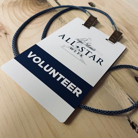 Distiguish your event volunteers with custom badges that have a sleek design and are bound to stand out! Event Name Tags, Event Badge Design, Event Badges, Custom Badges, Badge Design, More Design, Unique Materials, Custom Metal, Name Tags