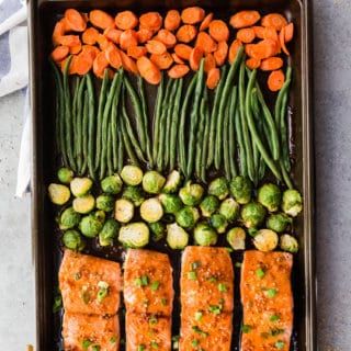 Sheet pan Teriyaki Salmon Sheet Pan Lunch Meal Prep, Sheet Pan Lunch, Flavorful Meal Prep, Salmon Meal Prep, Sheet Pan Dinners Recipes, Teriyaki Salmon, Lunch Meal Prep, Sheet Pan Dinners, Meal Prep For The Week