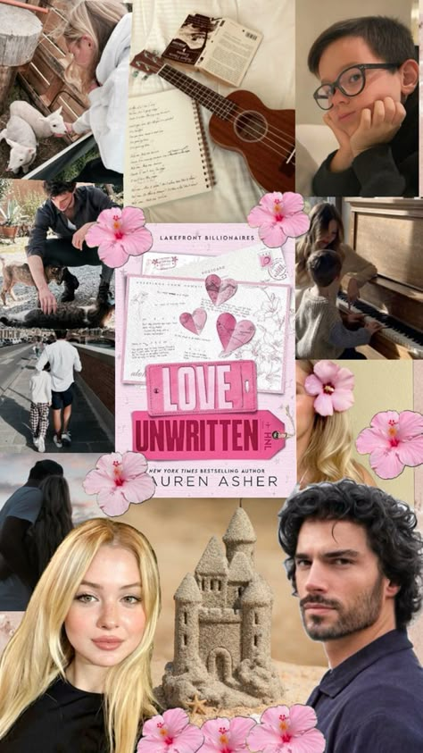 Rafael Lopez and Ellie Sinclair from love unwritten by Lauren Asher Tbr Aesthetic, L Aesthetic, Romance Book Recommendations, Elsie Silver, Aesthetic Collages, Romance Series Books, Book Mood, Lauren Asher, Books Aesthetics