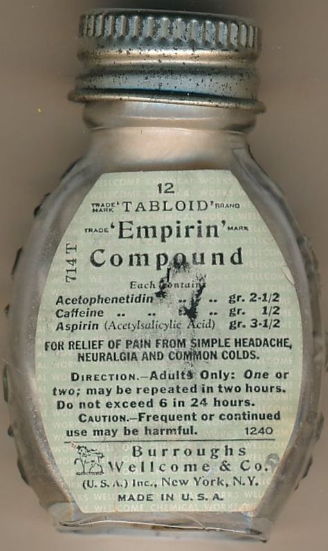 "Vintage Antique Burroughs Wellcome Empirin Compound, Hill's Nose Drops, and Vicks Va-Tro-Nol Nose and Throat Lot of 3 items 1. Vintage Antique Medicine Burroughs Wellcome \"Empirin Compound\"     Never been opened.  2. Vintage Antique Hill's Nose Drops Sample by the Larned Corporation empty 3. Vintage Antique Vicks Va-Tro-Nol for Nose and Throat empty Free Shipping in the USA" Vintage Medicine Bottle, Antique Medicine Bottles, Old Medicine Bottles, Old Beer Cans, Toy Money, Medicine Chest, Antique Bottle, Vintage Medical, Common Cold