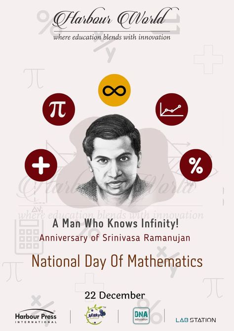 Our life is just like a sum of mathematics. No matter how tough it seems, in the end, it all simplifies and comes down as solved. Happy National Mathematics day..! #life #celebrate #nationalmathematicsday #mathsday #calculations #mathematics #mathematician #mathproblems #mathskills #facts #mathematicscompetition #mathproblem #srinivasaramanujan #education #formulas #slove #problems #wishes #harbourpress #hpi National Mathematics Day, Mathematics Day, Pure Mathematics, Learn Mathematics, Qatar National Day, Maths Day, Berry Garden, Simple Rangoli Border Designs, Rangoli Border Designs