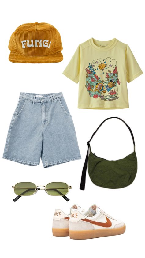 #outfit #style #fashion #outfitinspo Casual Spring Outfit, Swaggy Outfits, Simple Trendy Outfits, Cute Everyday Outfits, Casual Spring, Outfit Style, Cute Summer Outfits, Clothes And Accessories, Casual Style Outfits