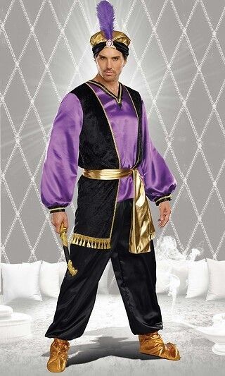 Sultan Costume, Genie Outfit, Arabian Costumes, Musketeer Costume, Aladdin Jr, Genie Costume, Arabian Costume, Aladdin Costume, Fairy Tale Costumes