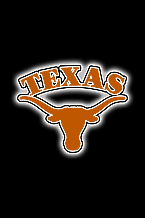 Texas Longhorns Football Logo, Longhorns Wallpaper, Lone Star Tattoo, Iphone Wallpaper Size, Design Your Own Wallpaper, Texas Longhorns Logo, Texas Poster, Houston Texans Football, Ut Longhorns