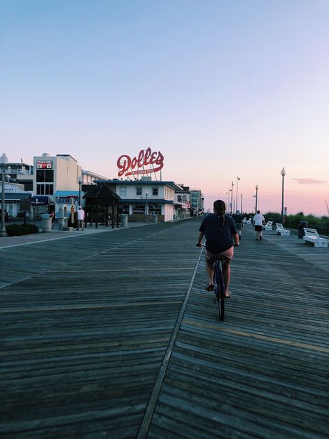 East Coast Beach Town Aesthetic, Rehoboth Beach Delaware Aesthetic, Small Beach Town Aesthetic, Delaware Aesthetic, Coastal Town Aesthetic, Beach Town Aesthetic, Rehoboth Beach Boardwalk, Beach Life Hacks, Beach Life Quotes