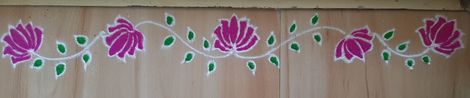 Simple colorful rangoli lotus well design Rangoli Lotus, Well Design, Colorful Rangoli, Diy Arts And Crafts, Diy Art, Wellness Design, Lotus, Baby Mobile, Arts And Crafts