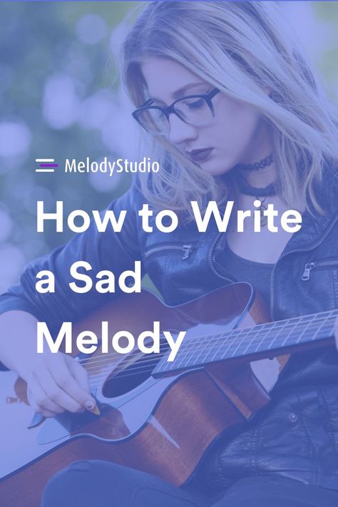 Writing a sad melody can be a powerful way to express emotion. Here are five tips for how to write a sad melody that resonates. #melody #writingmelodies #howtowriteasadmelody #sadmelody Writing Tips, Songwriting, Writing