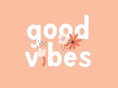 Good Vibes all day every day  | #girlboss #inspiration #inspirationalquotes #motivation #happiness The Words, Nature, Good Vibes, Orange, Quotes, Flowers, Pink, White