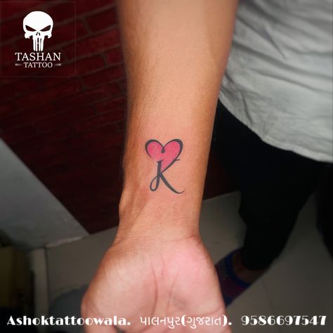 TashanTattoo
AshokTattooWala
S.4.5,Tirupati plaza
Opp. New bus stand
Near gd modi collage
Palanpur (gujrat)
9586697547
9687533310 K Letter Tattoo, A Letter Tattoo, Tattoo Design For Hand, K Letter, Letter Tattoo, Tattoo Lettering, A Letter, Tattoo Design, Tattoo Designs