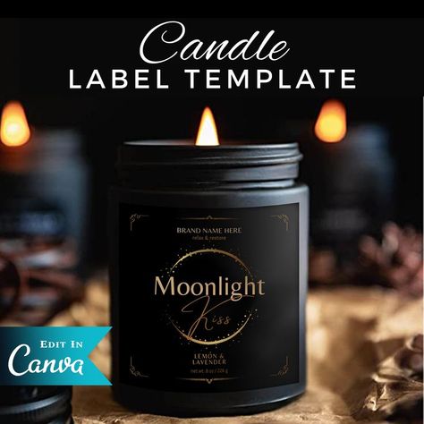 Candles Labels, Personalized Candle Labels, Candle Label Design, Candle Labels Printable, Diy Candle Labels, Fancy Candles, Candle Labels Design, Candle Printable, Candle Label Template