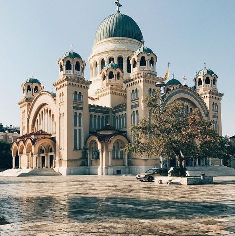 November 30 is the Feast Day of the Cathedral of Agios Andreas, the largest church in Greece, which is visited by thousands of pilgrims each year and holds relics of Saint Andrew, the first Apostle called by Jesus, and Protector Saint of the city of Patras! 🔗 Link in bio 📸 @pinterest . . . . . #travel #architecture #art #heritage #culture #photography #instagood #photooftheday #picoftheday #history #faith #church #peace #religious #spiritual #religion #orthodox Gcse Identity, Patra Greece, Greek Church, Greece Architecture, Architects House, Castle Project, Ancient Greek Philosophers, Seaside Hotel, Greek Beauty